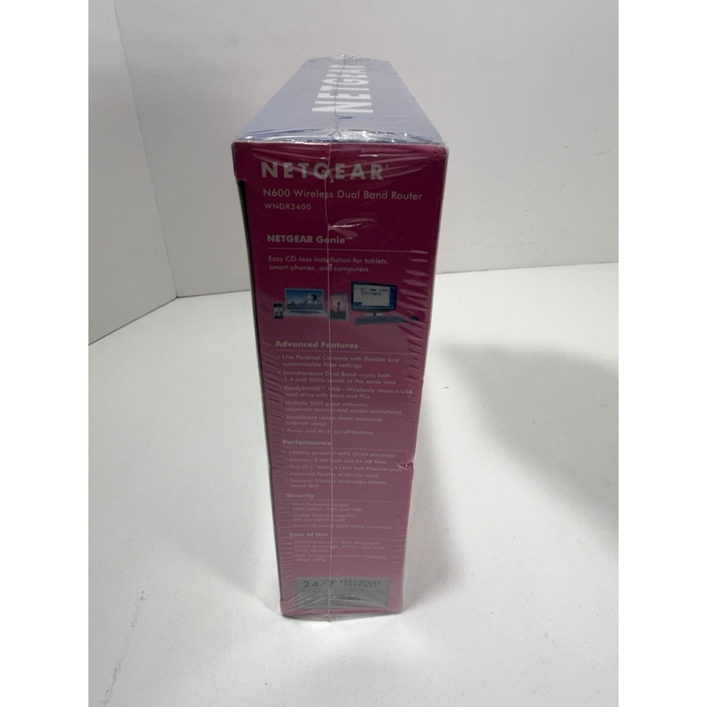 NEW NETGEAR Wi-Fi Router Wireless N600 Dual Band Router New Sealed - Picture 6 of 9